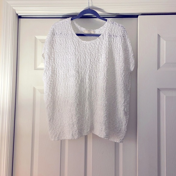 Knitted white top - Picture 1 of 4